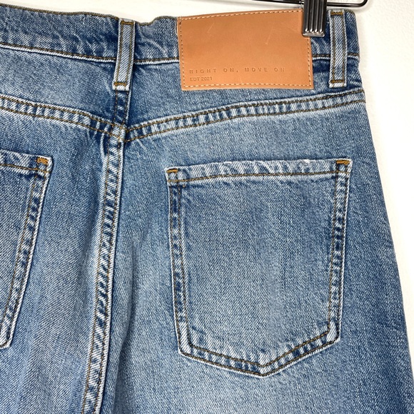 New Zara The Boo High Rise Wide Leg Jeans - Picture 7 of 14